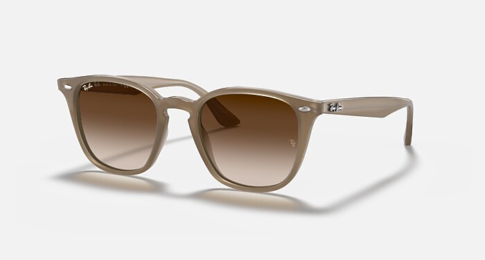 RB4258 Sunglasses in Beige and Brown Gradient Dark Brown - RB4258F 