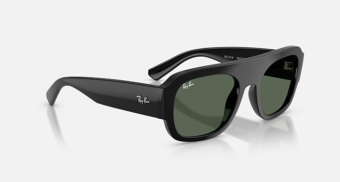 RB2218 Sunglasses in Black and Dark Green - RB2218 | Ray-Ban® US