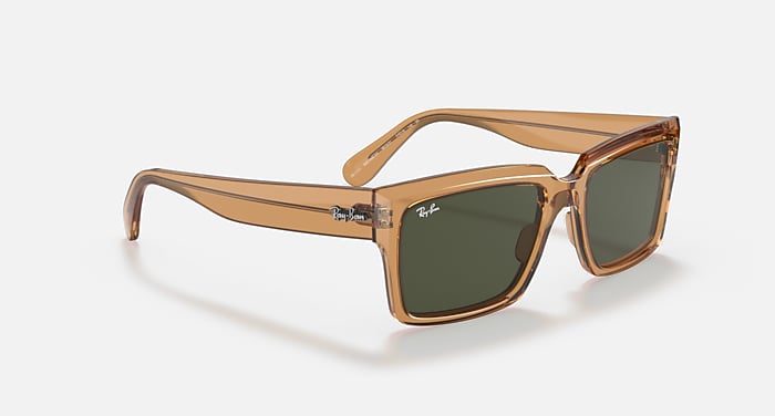 INVERNESS @COLLECTION Sunglasses in Transparent Light Brown and G