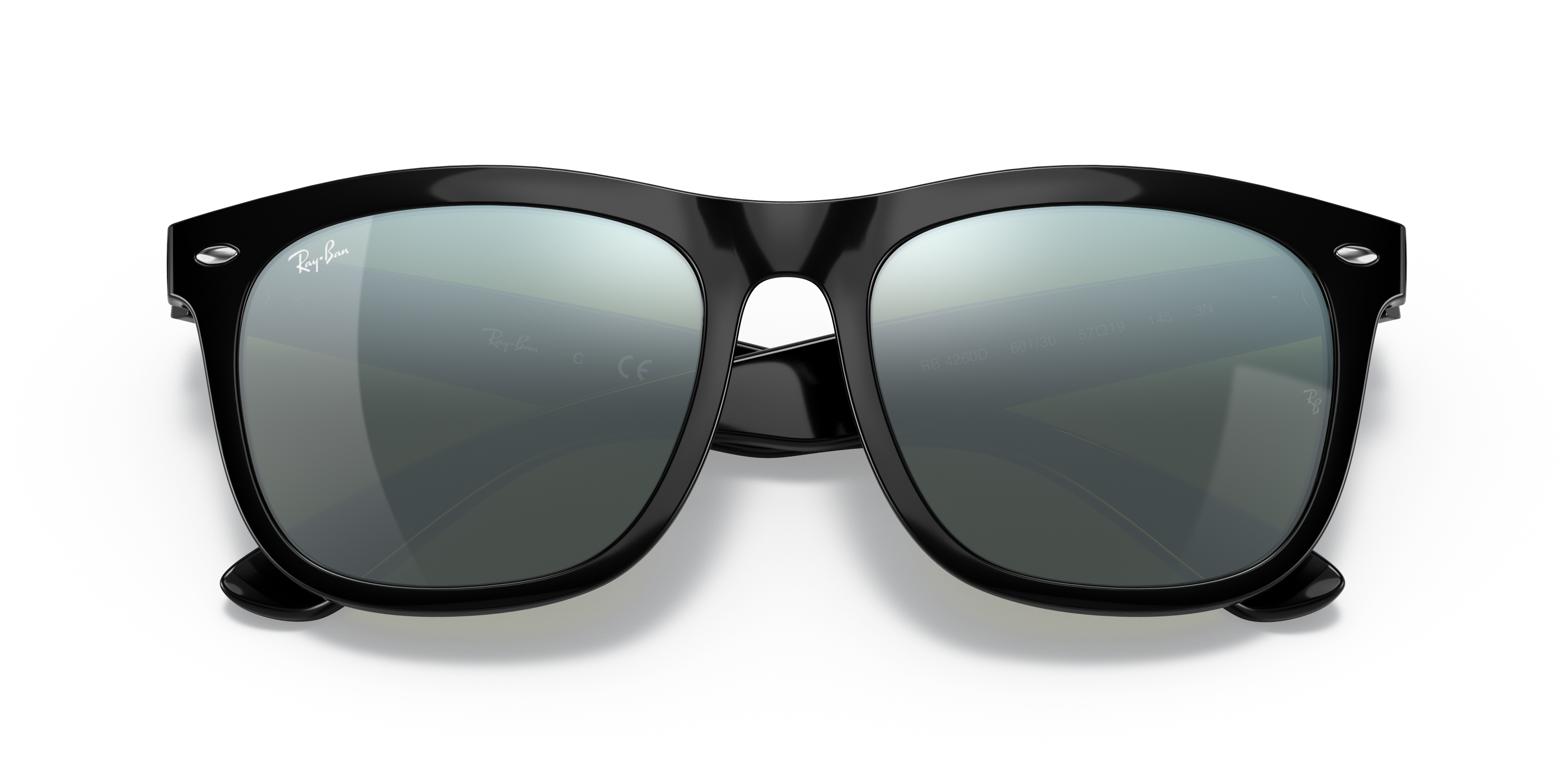 レイバンRB4260D RB4260D Sunglasses in Black and Silver Mirror - RB4260D | Ray-Ban® CA