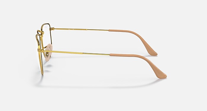 Ray-Ban Eyeglasses Unisex Elon Optics Prescription - Silver Frame Clear Lenses 50-20