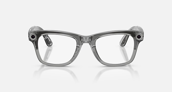 RAY-BAN META WAYFARER - GEN 2 Sunglasses in Transparent Grey and
