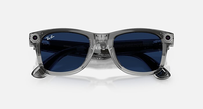 RAY-BAN META WAYFARER - GEN 2 Sunglasses in Transparent Grey and