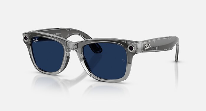 RAY-BAN META WAYFARER - GEN 2 Sunglasses in Transparent Grey and