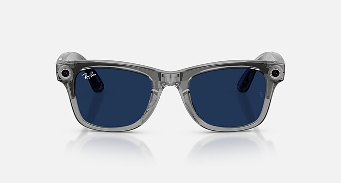 RAY-BAN META WAYFARER - GEN 2 Sunglasses in Transparent Grey and