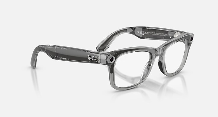 RAY-BAN META WAYFARER - GEN 2 Sunglasses in Transparent Grey and