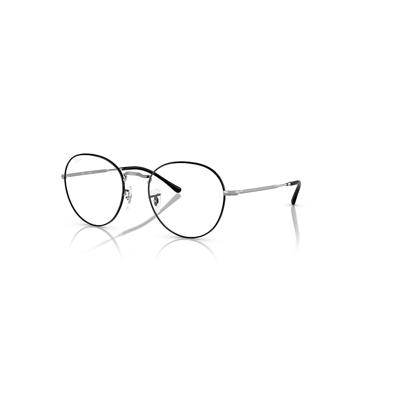 Ray Ban David Optics  Gunmetal Fassung Klar Glas Polarisiert 49-20 In Gunmetal