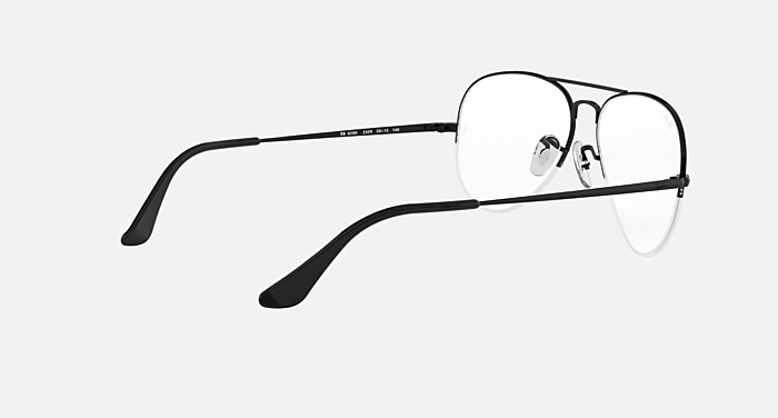 AVIATOR GAZE Eyeglasses with Black Frame - RB6589 | Ray-Ban®