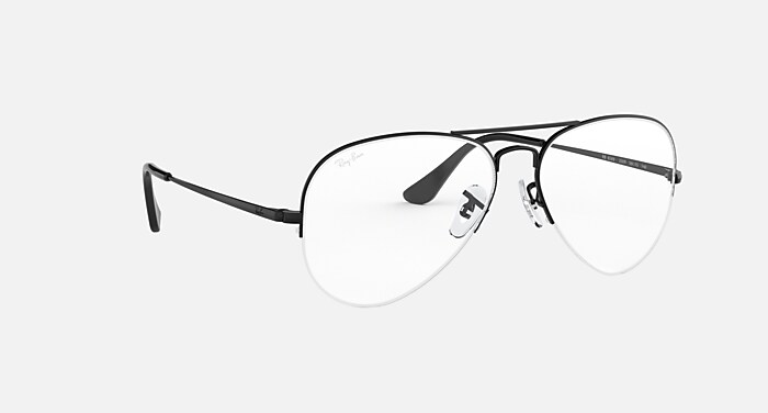 AVIATOR GAZE Eyeglasses with Black Frame - RB6589 | Ray-Ban®