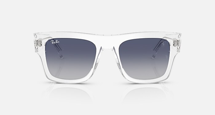 Ray-Ban Sunglasses Unisex Rb2217m Home Race Special Edition 2025 - Transparent Frame Grey Lenses 53-21