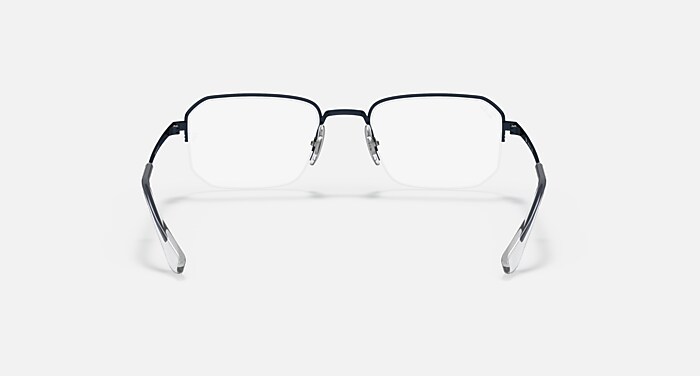 RB6449 OPTICS Eyeglasses with Sand Transparent Blue Frame