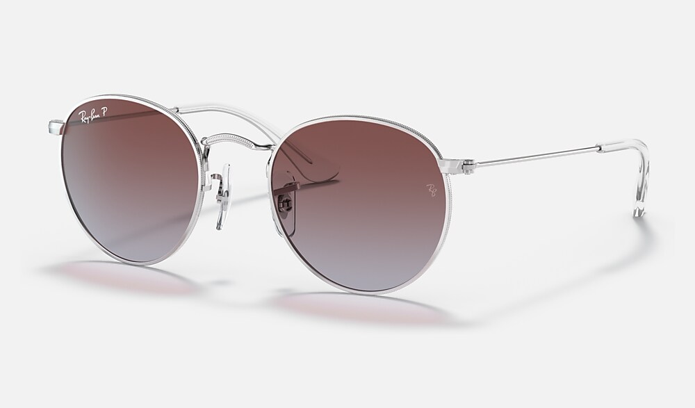 レイバン公式ストア】 Ray-Ban® ROUND KIDS サングラス | シルバー X