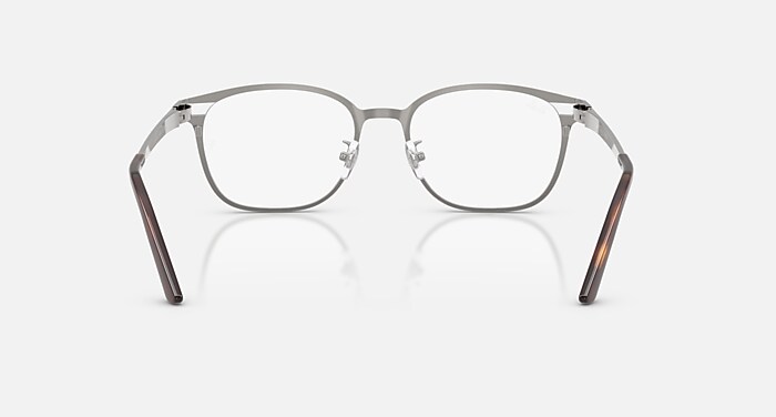 RB8780D TITANIUM OPTICS Eyeglasses with Brushed Gunmetal Frame