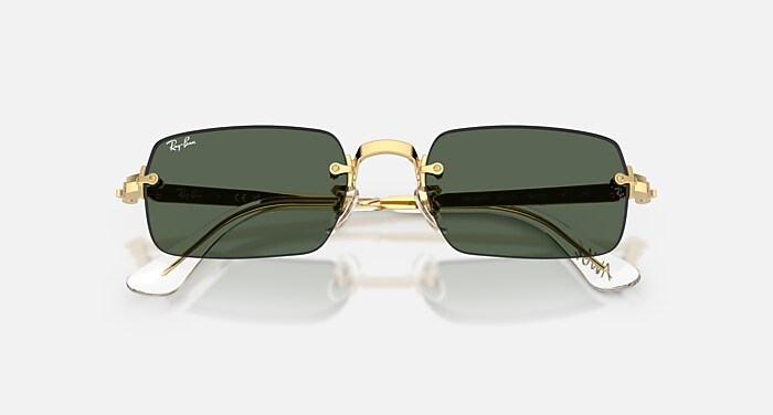 RB3928 BY A$AP ROCKY Sunglasses in Arista Gold and Dark Green