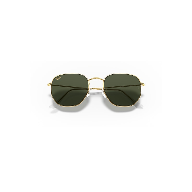 HEXAGONAL Sunglasses in Gold and G-15 Green - RB3548 | Ray-Ban® US