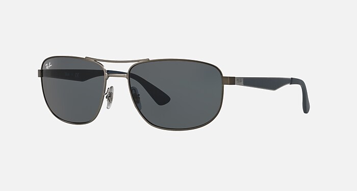 ★ぽこ屋 R III 250 RB3528 Sunglasses in Gunmetal and Dark Grey - RB3528 | Ray-Ban®