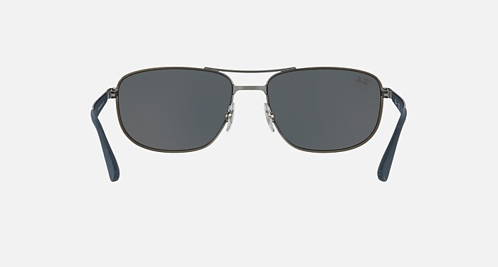 RB3528 Sunglasses in Gunmetal and Dark Grey - RB3528 | Ray-Ban®