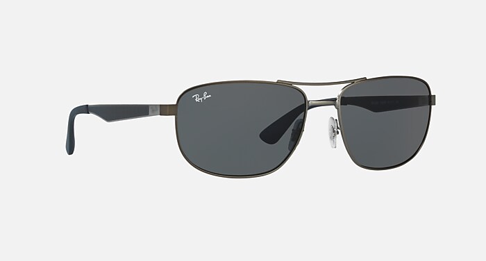 RB3528 Sunglasses in Gunmetal and Dark Grey - RB3528 | Ray-Ban®
