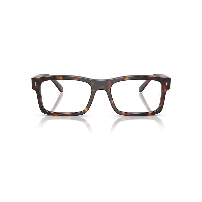 Ray Ban Rb5435 Optics Eyeglasses Havana Frame Clear Lenses Polarized 56-19 In Havana