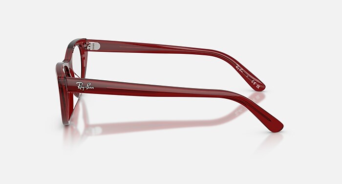 レイバン公式ストア】 Ray-Ban® RB5449D OPTICS メガネ | 透明ボルドー