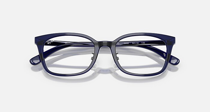 レイバン公式ストア】 Ray-Ban® RB5407D OPTICS メガネ | 透明