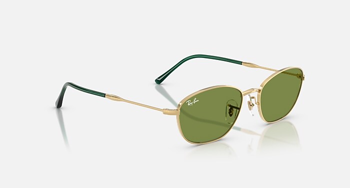 Ray-Ban Olive Green Geometric Sunglasses with Gradient Lenses NWOT RB3765 Sunglasses in Black and Green - RB3765 | Ray-Ban® US main image 2