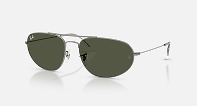 EXPLORER IV Sunglasses in Gunmetal and Brown Polarized - RB3945