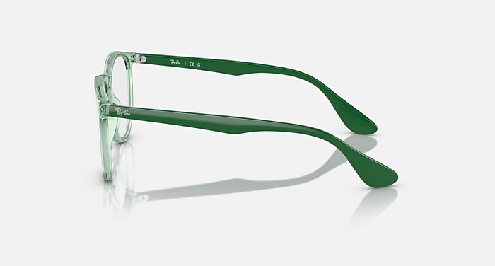 ERIKA OPTICS Eyeglasses with Transparent Green Frame - RB7046
