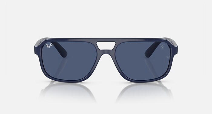 Ray-Ban Sunglasses Unisex Rb4414m Scuderia Ferrari Collection - Blue Frame Blue Lenses 58-17