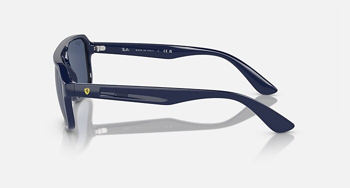 Ray-Ban Sunglasses Unisex Rb4414m Scuderia Ferrari Collection - Blue Frame Blue Lenses 58-17