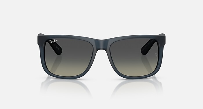 JUSTIN CLASSIC Sunglasses in Rubber Blue and Gradient Grey
