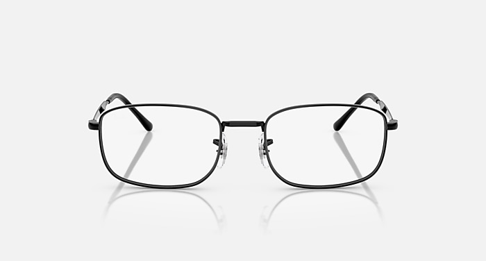 Ray-Ban Eyeglasses Unisex Rb6533 Optics Prescription - Black Frame Clear Lenses 54-19 Polarized