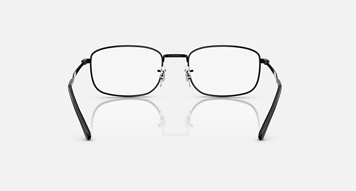 【美品2本セット】Ray-Ban 黒フレーム×グレーレンズ 即日発送 匿名配送 レイバン公式ストア】 Ray-Ban® RB6527D OPTICS メガネ