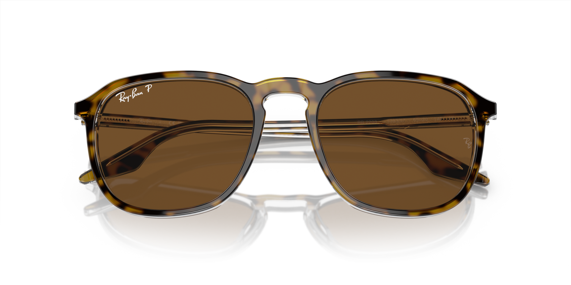 RB2203 Sunglasses in Havana and B-15 Brown - RB2203 | Ray  display picture 2