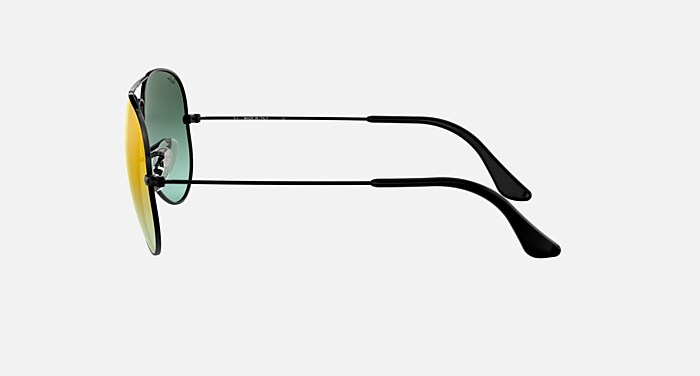 OKモデル カサブランカAeroBatic Vpro4-30~40クラス2-25 AVIATOR FLASH LENSES GRADIENT Sunglasses in Black and Orange