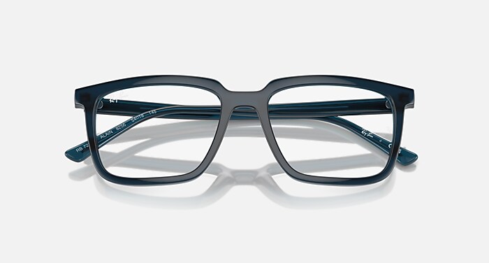 ALAIN OPTICS Eyeglasses with Opal Dark Blue Frame - RB7239