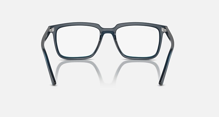 ALAIN OPTICS Eyeglasses with Opal Dark Blue Frame - RB7239