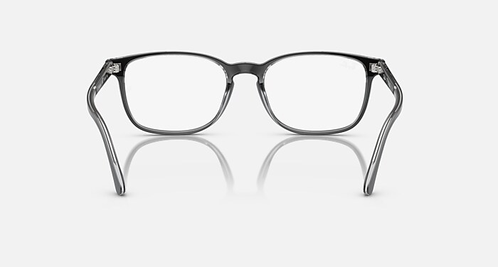 Ray-Ban Eyeglasses Unisex Rb5418 Optics - Black Frame Clear Lenses 54-19 polarized