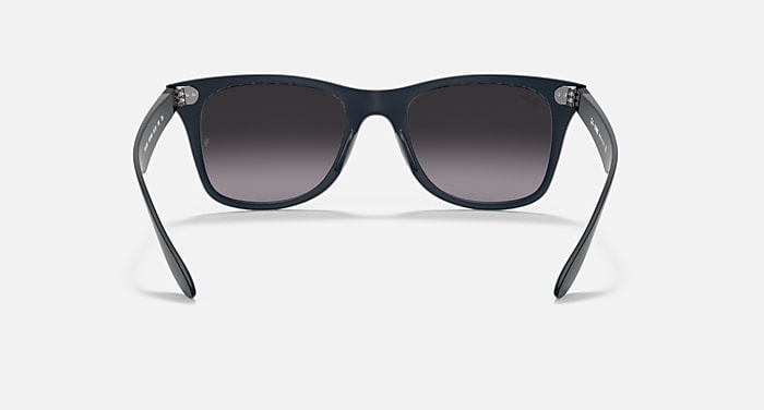 Ray-Ban Sunglasses Man Wayfarer Liteforce - Blue Frame Grey Lenses 52-20
