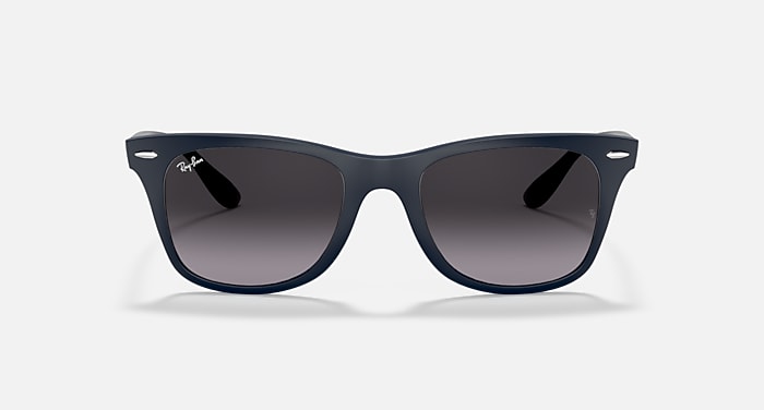 Ray-Ban Sunglasses Man Wayfarer Liteforce - Blue Frame Grey Lenses 52-20