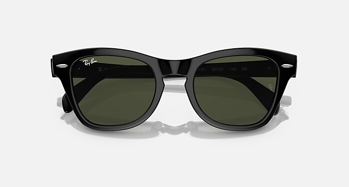 Ray-Ban Sunglasses Unisex Rb0707s - Transparent Grey Frame Blue Lenses 53-21