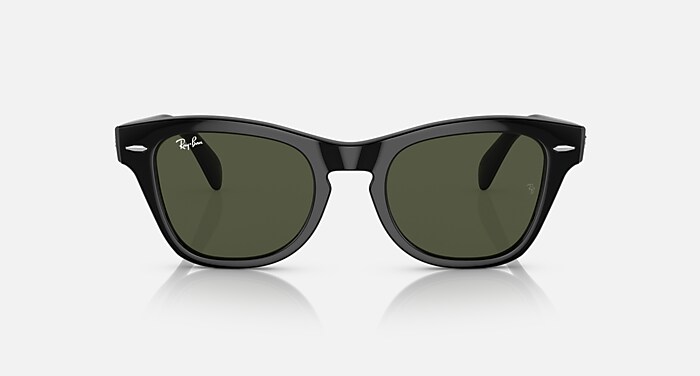 Ray-Ban Sunglasses Unisex Rb0707s - Transparent Grey Frame Blue Lenses 53-21