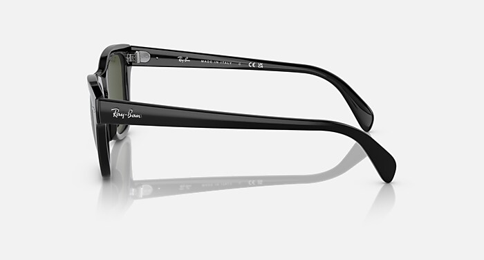 Ray-Ban Sunglasses Unisex Rb0707s - Transparent Grey Frame Blue Lenses 53-21