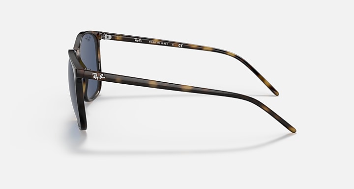 Ray-Ban Sunglasses Unisex Rb4387 - Havana Frame Blue Lenses 56-18