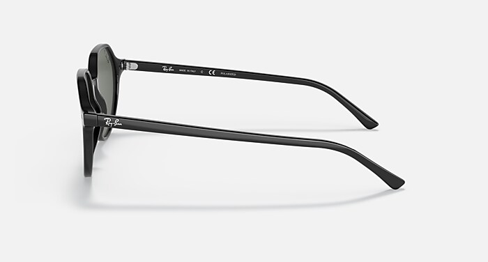 Ray-Ban Sunglasses Unisex Thalia - Black Frame Green Lenses Polarized 53-18