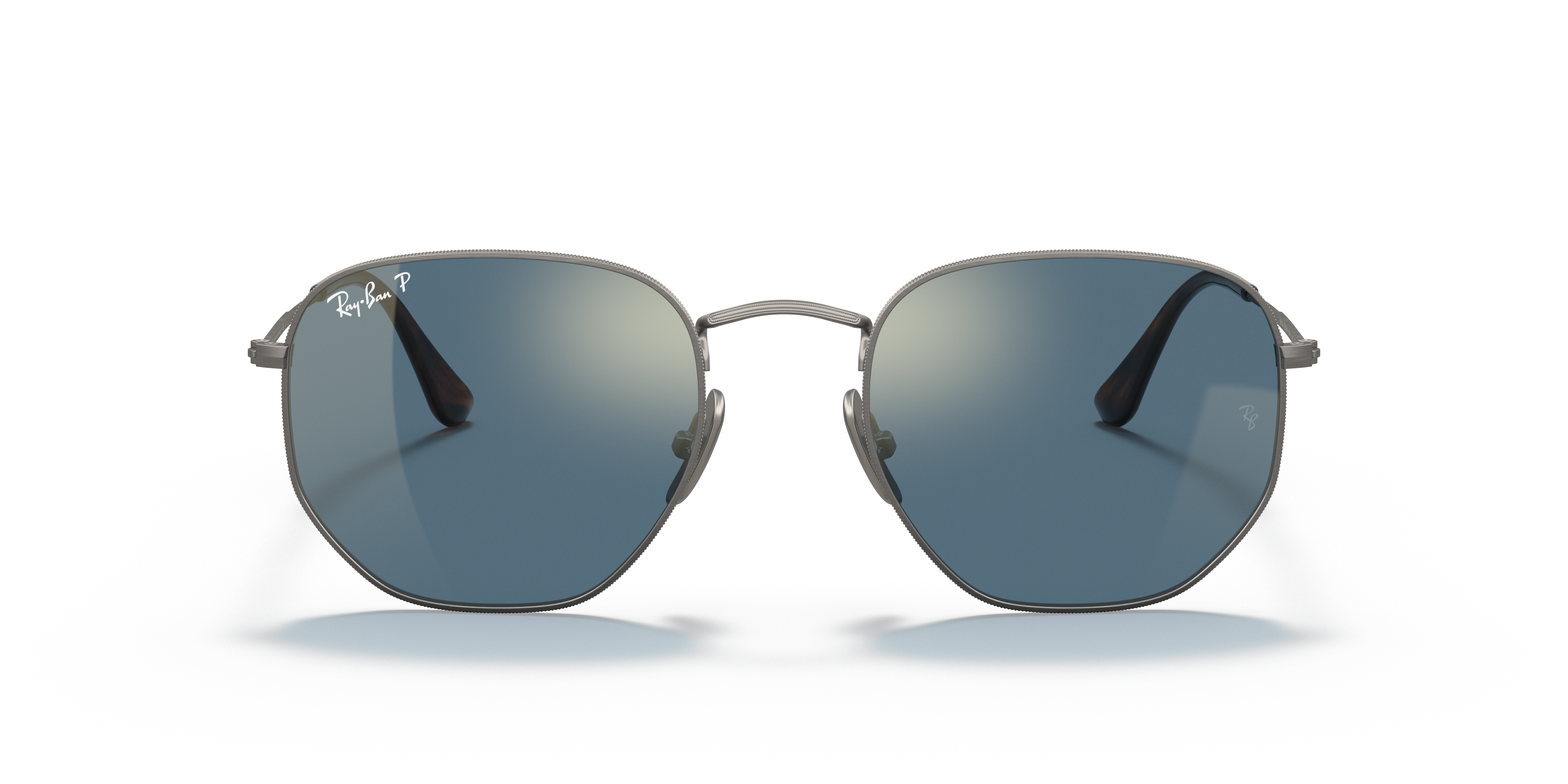 ray ban hexagonal polarized