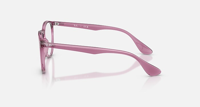 ERIKA OPTICS Eyeglasses with Transparent Violet Frame - RB7046