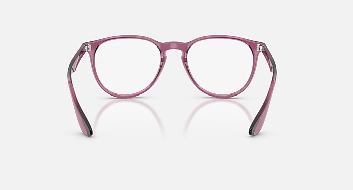 ERIKA OPTICS Eyeglasses with Transparent Violet Frame - RB7046