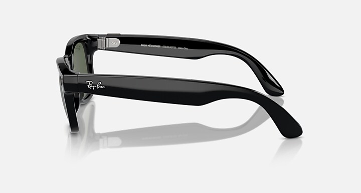 Ray-Ban 0RW4006 RAY-BAN | META WAYFARER Parlak Siyah Elektronik_Yanal