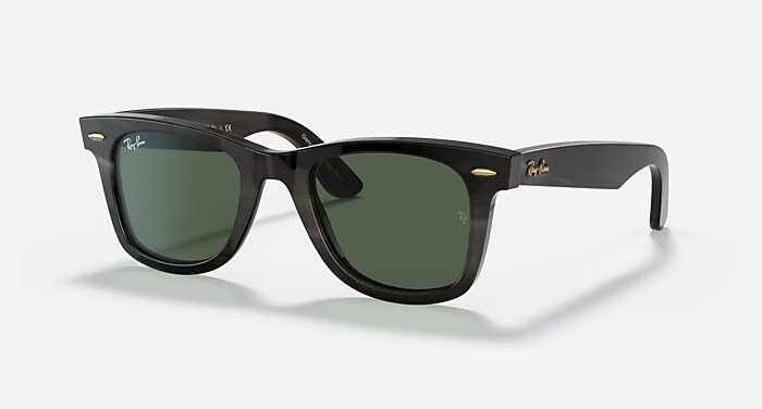 ORIGINAL WAYFARER HORN Sunglasses in Dark Brown and G-15 Green